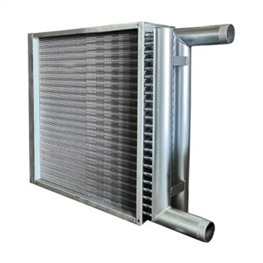ท่อทองแดงครีบท่อแลกเปลี่ยนความร้อนแบบแผ่นน้ำสำหรับระบบ HVAC